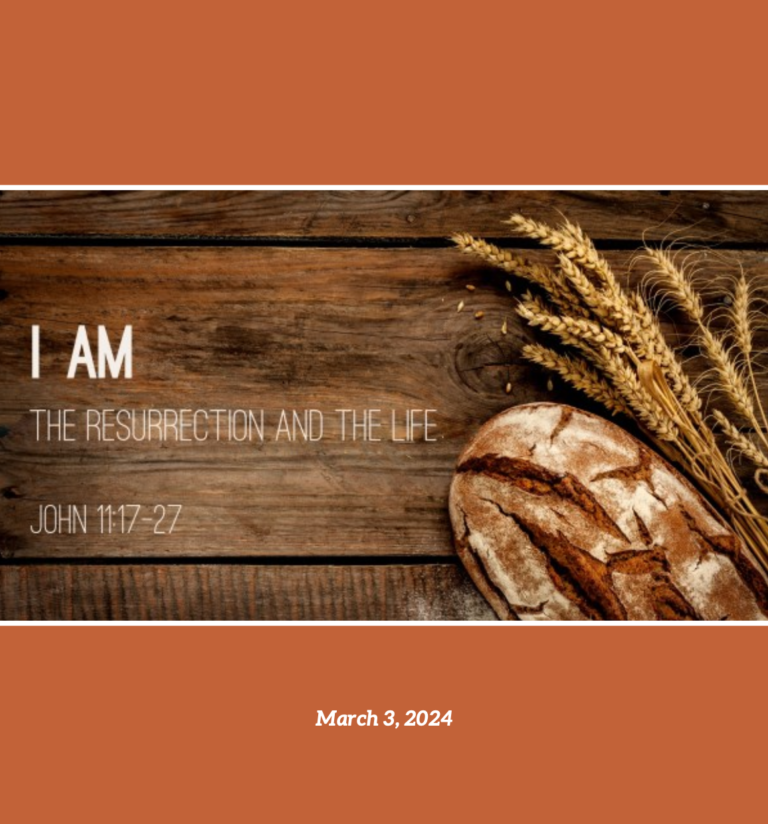 I AM the Resurrection and The Life