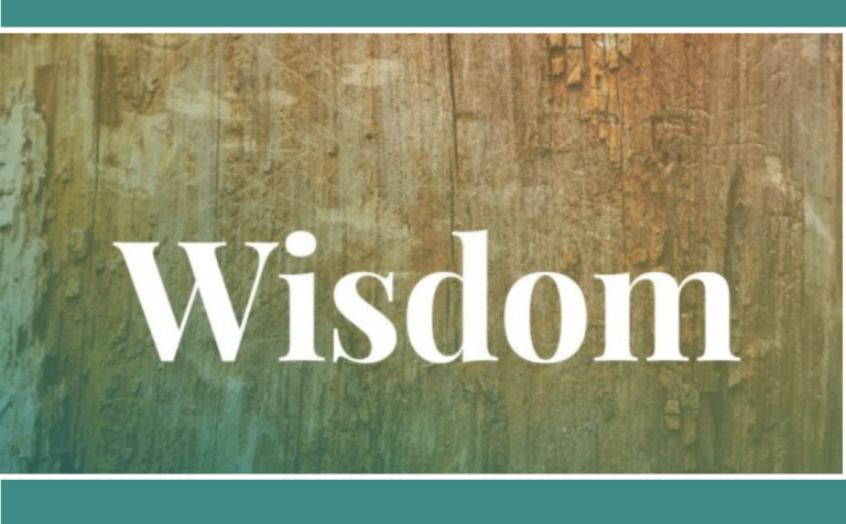 The Why of Wisdom